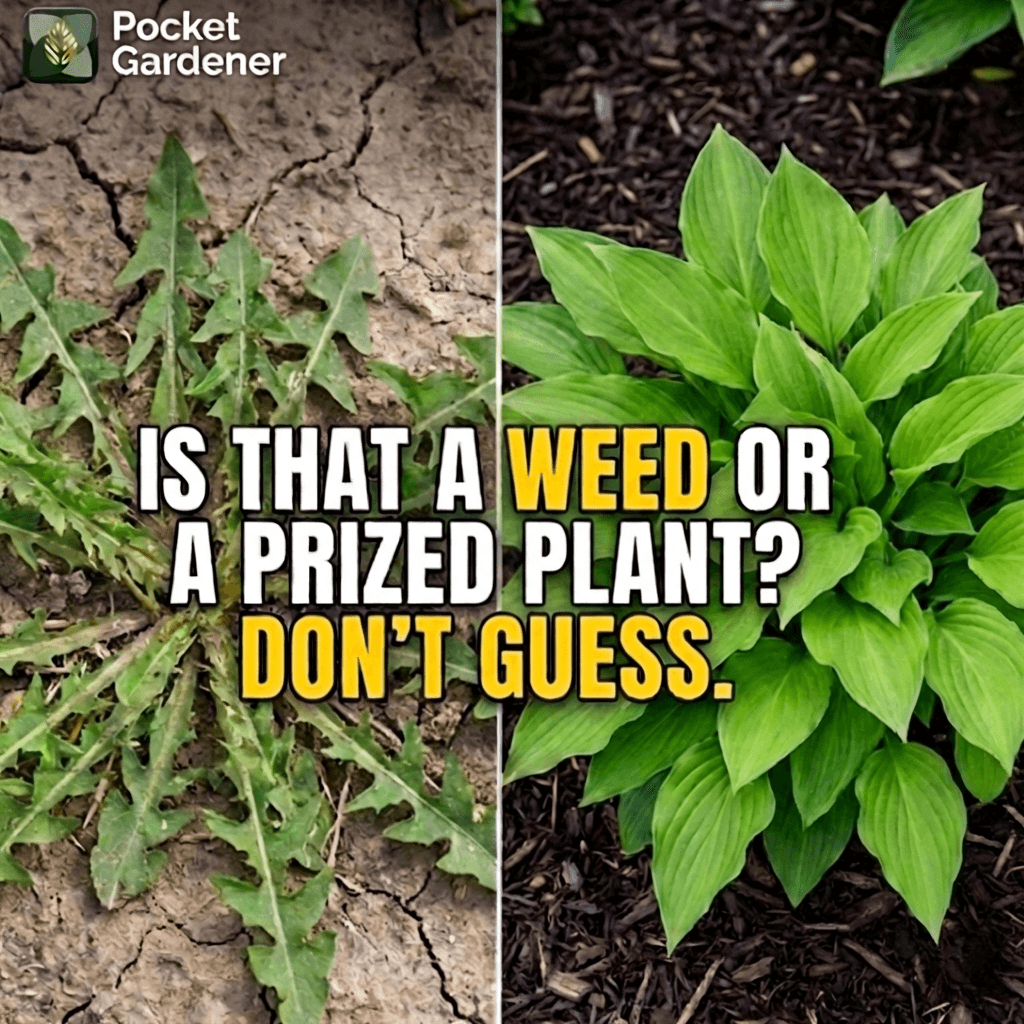 Is that a weed or a prized plant? Don't guess - AI plant identification